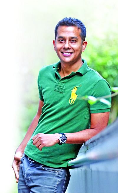 Black and white portrait of Ishtiaq Rahman